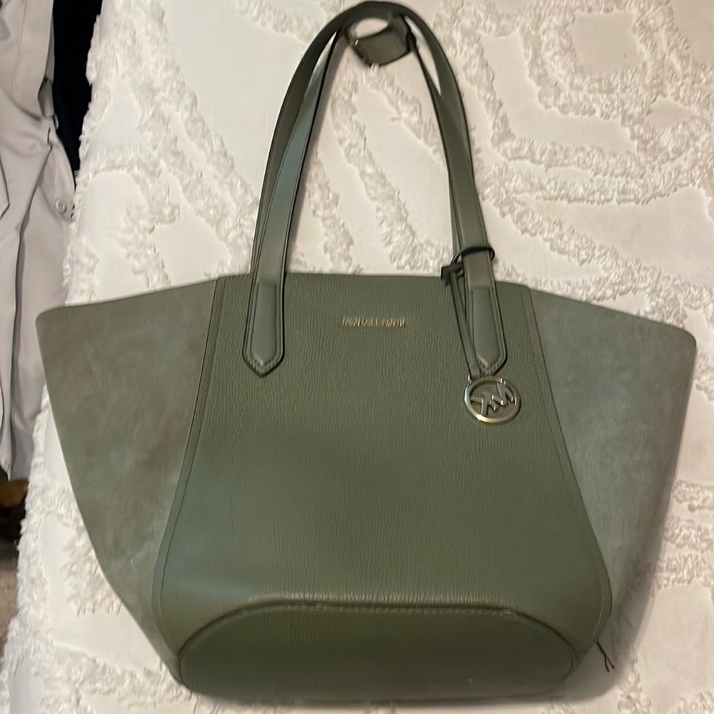 Michael Kors tote, green